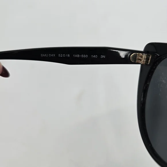 Miu Miu Sunglasses SMU 04X 1AB-5SO Black Cat Eye with Dustbag Case
